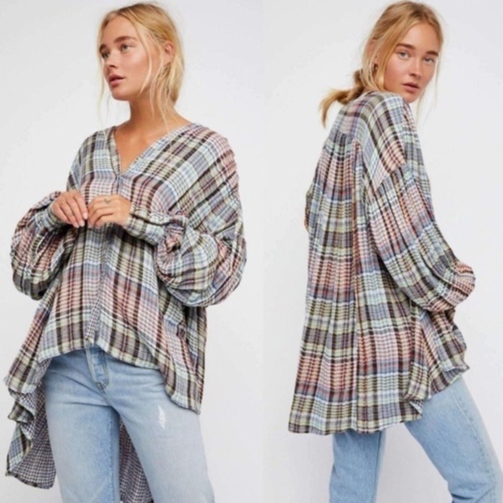 FREE PEOPLE COME ON OVER TOP